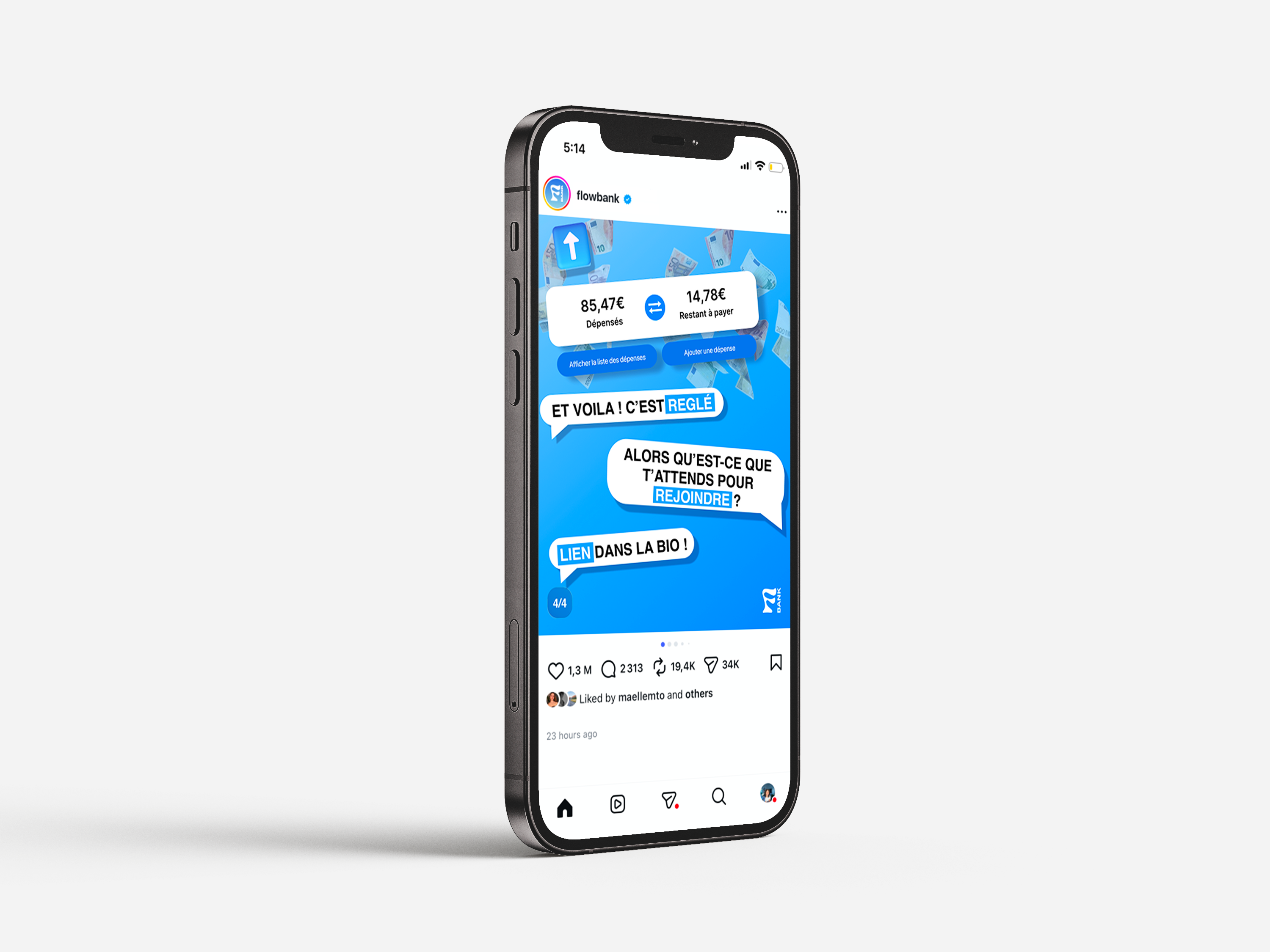 Flow Bank - Stratégie de communication